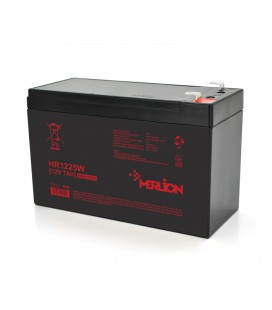 Акумуляторна батарея MERLION HR1225W, 12V 7Ah ( 151 х 65 х 94 (100) ) Q10/420