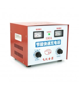 Автомобільний зарядний пристрій для акумулятора (6V/12V/24V, 100Ah), 9 рівнів регулювання