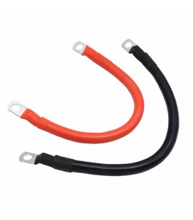 Перемичка (з'єднувач) 150 мм 25 мм2 під болт М8 для акумуляторів, ціна за комплект