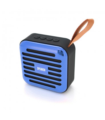 Колонка T5-S Bluetooth 4.1 до 10m, 1х3W, 4Ω, 600mAh, ≥90dB, TF card/USB, DC 5V, Blue