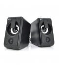 Колонки 2.0 Kisonli L-1010 для ПК та ноутбука, USB + 3.5mm, 2x3W, 20Hz-20KHz, Black, BOX, Q50