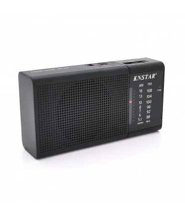 Радіо Knstar KB-800, FM/AM/SW радіо, Black, Box
