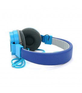 Наушники проводные Jedel WAVE6, с микрофоном, Blue-Black, Box