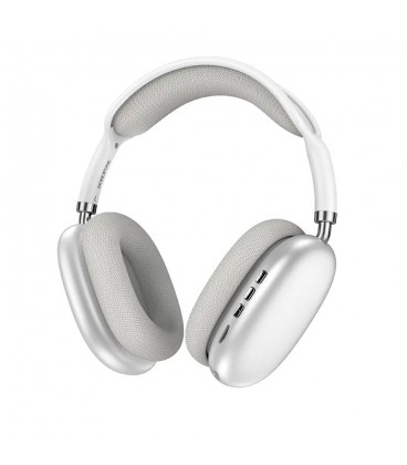 Навушники Bluetooth Borofone BO22, Silver, Box