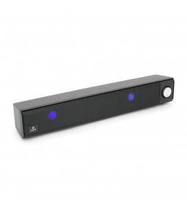 Колонка Kisonli LED-909 Bluetooth 5.0, 2х5W, 1200mAh, USB/TF/BT/FM/AUX, DC: 5V/1A, Black, BOX, Q40