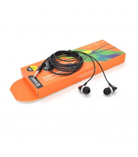 Навушники провідні iKAKU KSC-466 YUANHENG з мікрофоном, Black, Bох