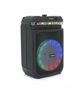 Акустическая система с подсветкой ZQS8139, 15W, встроенный аккум 3600mAh, питание от USB кабеля, Black, Box