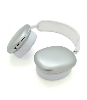 Бездротові навушники Bluetooth Macaron P9, Silver
