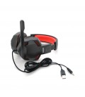 Ігрові навушники з мікрофоном iKAKU KSC-713 ZHANHUN, Black-Red, Box