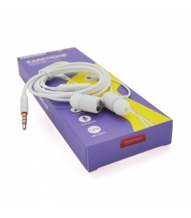 Навушники провідні iKAKU KSC-666 KUYA з мікрофоном, White, Bох