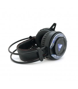 Наушники проводные с подсветкой Jedel GH-232, с микрофоном, Black, Box