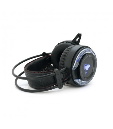 Навушники провідні з підсвічуванням Jedel GH-232, з мікрофоном, Black, Box