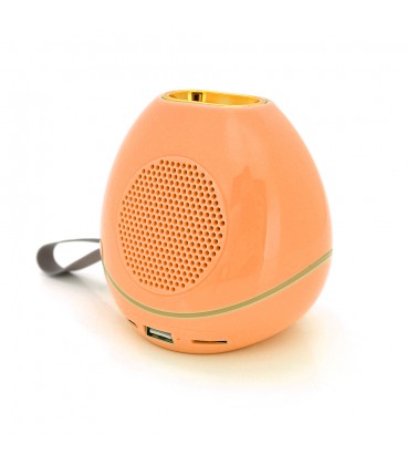 Колонка YS8 Bluetooth 4.1 до 10m, 1х3W, 4Ω, 400mAh, ≥90dB, TF card/USB, DC 5V, Orange