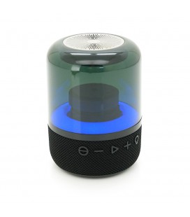 Колонка Kisonli LP-3S PLUS Bluetooth 5.0, 1х8W, 1200mAh, USB/TF/BT/AUX, DC: 5V/1A, Black, BOX, Q60