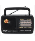 Радіоприймач KIPO KB-408, FM радіо, AUX, корпус пластмас, Black, BOX
