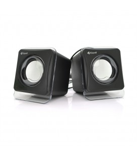 Колонки 2.0 Kisonli V410 для ПК і ноутбука, USB + 3.5mm, 2x1.5W, 20Hz- 20KHz, Black, BOX, Q80