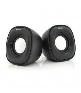 Колонки 2.0 Kisonli V350 для ПК і ноутбука, USB + 3.5mm, 2x1,5W, 20Hz- 20KHz, Black, BOX, Q60
