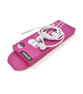 Навушники провідні iKAKU KSC-401 AOSHENG з мікрофоном, White, Bох