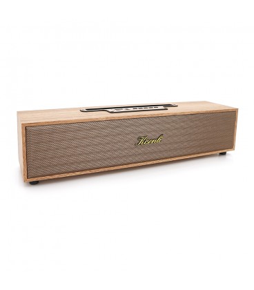 Колонка Kisonli G11A Bluetooth 5.0, 2х5W, 1200mAh, ≥90dB, USB/TF/BT/FM/AUX, DC: 5V/1A, Wooden, BOX, Q20