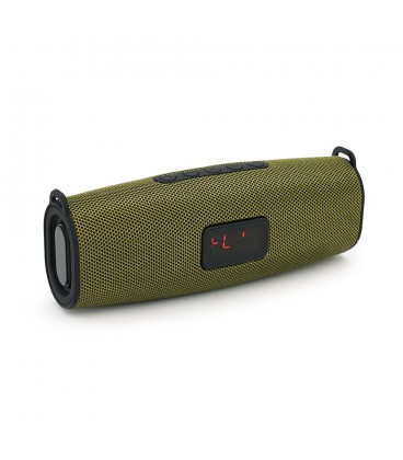 Колонка DH7+Display Bluetooth 4.1 до 10m, 1х3W, 4Ω, 400mAh, ≥90dB, TF card/USB, ремень, DC 5V, Green