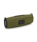 Колонка DH7+Display Bluetooth 4.1 до 10m, 1х3W, 4Ω, 400mAh, ≥90dB, TF card/USB, ремень, DC 5V, Green