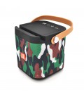 Колонка J12 Bluetooth 4.1 до 10m, 1х3W, 4Ω, 600mAh, ≥90dB, TF card/USB, DC 5V, Camouflage