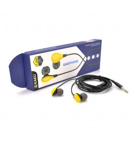 Навушники провідні iKAKU KSC-478 MINGYUE з мікрофоном, Yellow, Bох