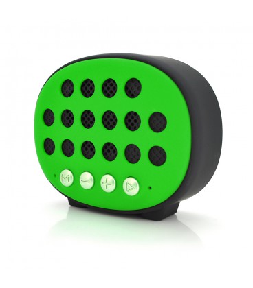 Колонка T9 Bluetooth 4.1 до 10m, 1х3W, 4Ω, 600mAh, ≥90dB, TF card/USB, DC 5V, Green