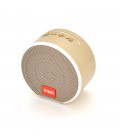 Колонка T8 Bluetooth 4.1 до 10m, 1х3W, 4Ω, 600mAh, ≥90dB, TF card/USB, DC 5V, Gold