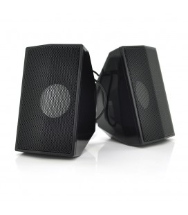 Колонки 2.0 Kisonli S-333 для ПК і ноутбука, USB + 3.5mm, 2x3W, 20Hz- 20KHz, Black, BOX, Q50