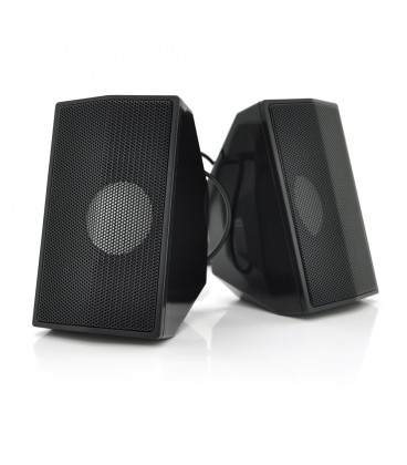 Колонки 2.0 Kisonli S-333 для ПК і ноутбука, USB + 3.5mm, 2x3W, 20Hz- 20KHz, Black, BOX, Q50