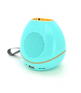Колонка YS8 Bluetooth 4.1 до 10m, 1х3W, 4Ω, 400mAh, ≥90dB, TF card/USB, DC 5V, Blue