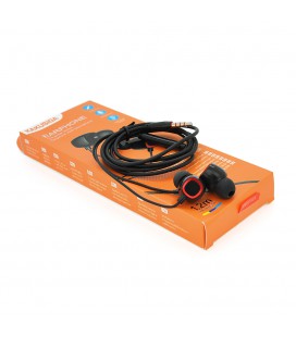 Навушники провідні iKAKU KSC-706 XIANGLING з мікрофоном, Black, Bох