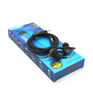 Навушники провідні iKAKU KSC-705 LINGYIN  з мікрофоном, Black, Bох