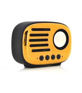 Колонка A4 Bluetooth 4.1 до 10m, 1х5W, 4Ω, 600mAh, ≥90dB, TF card/USB, DC 5V, Gold