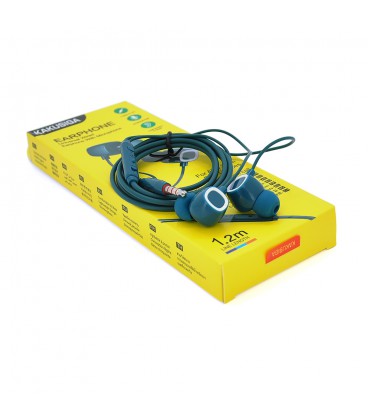 Навушники провідні iKAKU KSC-706 XIANGLING з мікрофоном, Green, Bох