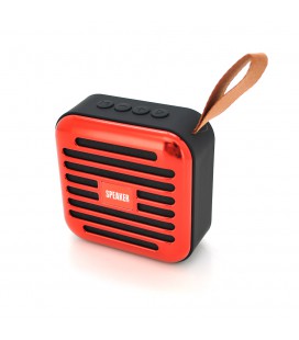 Колонка T5-S Bluetooth 4.1 до 10m, 1х3W, 4Ω, 600mAh, ≥90dB, TF card/USB, DC 5V, Red