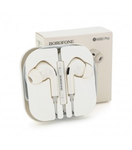 Наушники проводные BOROFONE BM80, 1.2м, White, Box