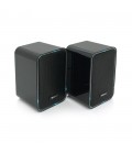 Колонки Kisonli X21B, 2x10W, USB/RGB light/BT, DC: 5V/1-2A, Black, BOX, Q15