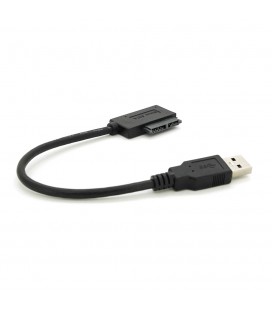 Кабель Usb 3.0 AM to SATA black 0.12m для ODD приводов