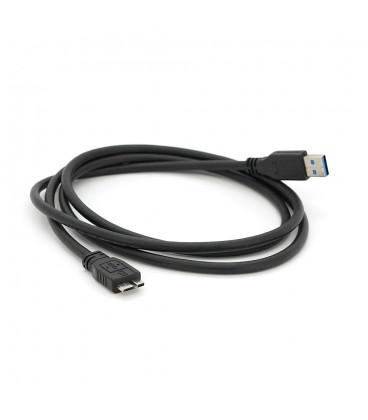 Кабель Usb 3.0 AM to Micro-B, 1.5m, для жорстких дисків, Black