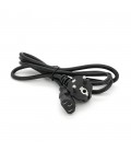 Кабель живлення Schuko PC-186 CEE7 / 7-C13, 1.5M, 0.75mm, OEM (євровилка) Q25 / 250