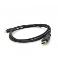 Кабель Merlion HDMI (тато) A-D micro (тато), 1.5m, чорний пакет, Q200