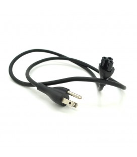 Кабель живлення USA 1.2m, 0.5mm, PC-184/2 B-C5 для ноутбука (американський роз'єм), Black, OEM Q25