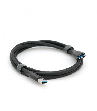 Подовжувач VEGGIEG USB 3.0 AM/AF, 1.5m, Black