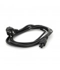 Кабель живлення Schuko PC-186 CEE7/7-IEC C5, 3.0M, 1.0mm, для ноутбука, OEM Q150