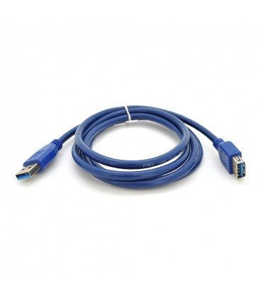 Подовжувач USB 3.0 AM/AF, 1.5m, Blue, Пакет