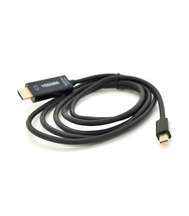 Кабель VEGGIEG MH-3 MiniDisplay Port (папа) на HDMI(папа), 3m, поддерживает 1920*1080, Black, Пакет