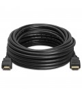 Кабель Merlion HDMI-HDMI HIGH SPEED 20m, v1.4, OD-7.5mm, круглий Black, коннектор Black, (Пакет) Q25