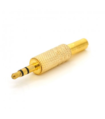 Роз'єм 3,5 GOLD стерео під кабель
